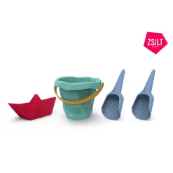 EXIT TOYS EXIT Aksent Houten Zandbak 200x140cm Met Zsilt Speelset -Speeltoestellen exit aksent houten zandbak 200x140cm met zsilt speelset 7