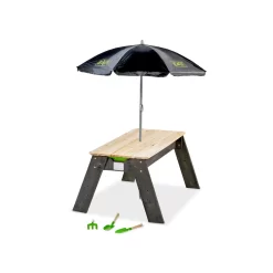 EXIT TOYS EXIT Aksent Zand- En Watertafel Met Parasol En Tuingereedschap -Speeltoestellen exit aksent zand en watertafel met parasol en tuingereedschap 2