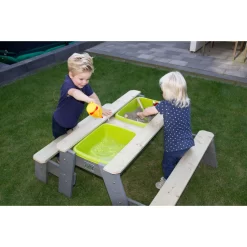 EXIT TOYS EXIT Aksent Zand-, Water- En Picknicktafel (2 Bankjes) 24 EXIT TOYS EXIT Aksent Zand-, Water- En Picknicktafel (2 Bankjes) -Speeltoestellen exit aksent zand water en picknicktafel 2 bankjes 11
