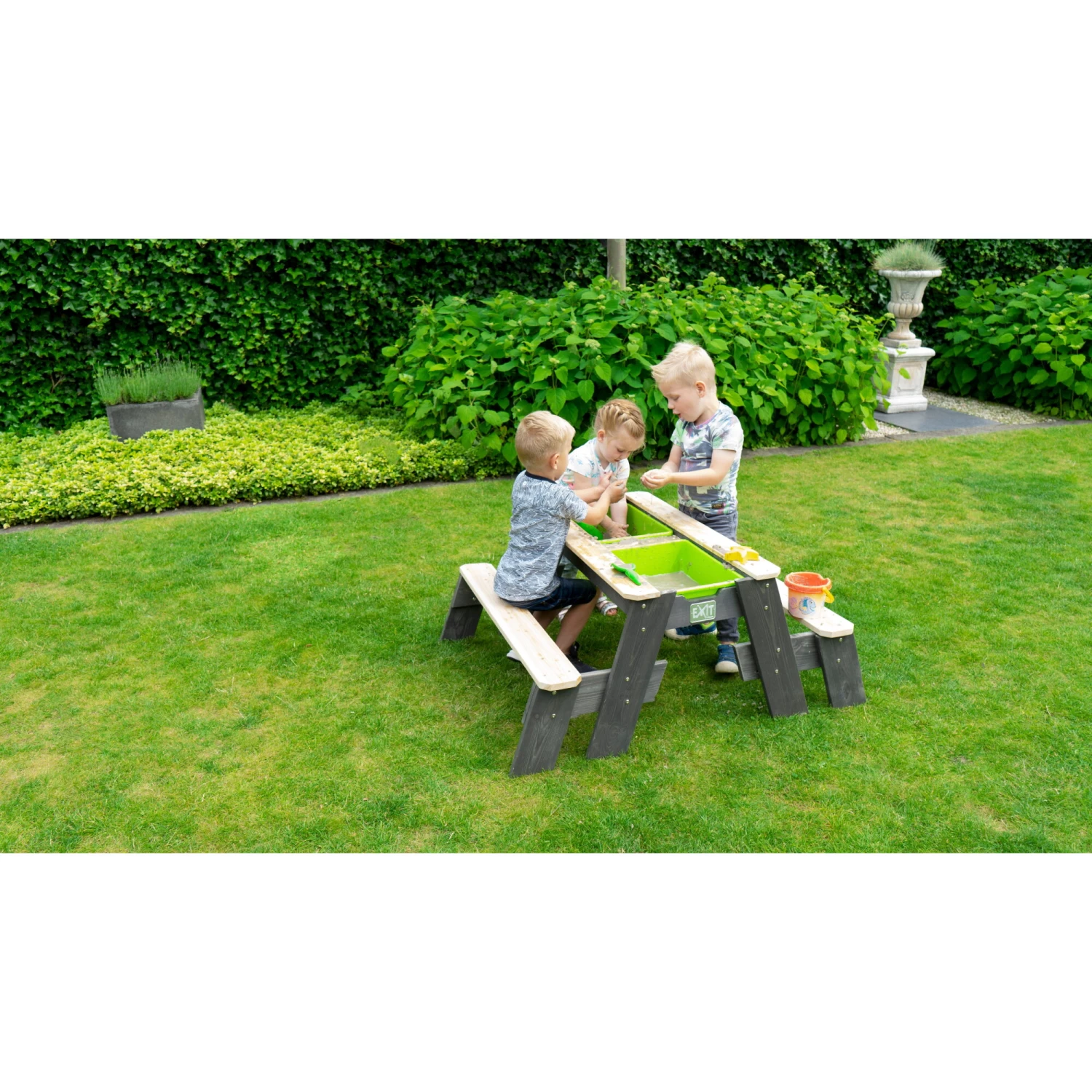 EXIT TOYS EXIT Aksent Zand-, Water- En Picknicktafel (2 Bankjes) 8 EXIT TOYS EXIT Aksent Zand-, Water- En Picknicktafel (2 Bankjes) - Afbeelding 8