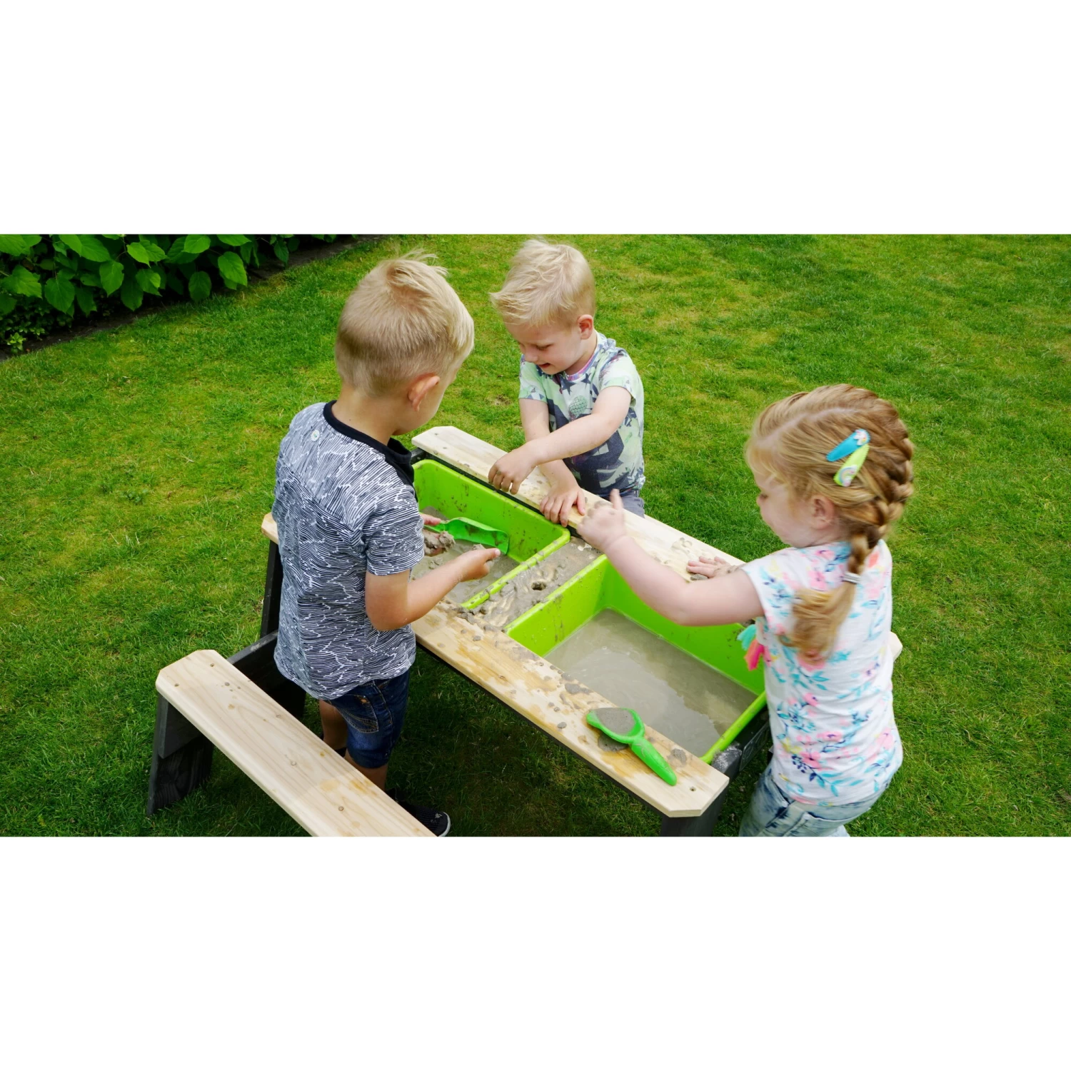 EXIT TOYS EXIT Aksent Zand-, Water- En Picknicktafel (2 Bankjes) 10 EXIT TOYS EXIT Aksent Zand-, Water- En Picknicktafel (2 Bankjes) - Afbeelding 10