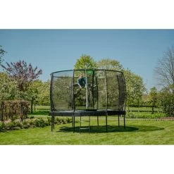 EXIT TOYS EXIT Allure Classic Trampoline ø366cm - Zwart -Speeltoestellen exit allure classic trampoline o366cm zwart 8