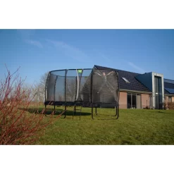 EXIT TOYS EXIT Allure Premium Trampoline 244x427cm - Groen -Speeltoestellen exit allure premium trampoline 244x427cm groen 6