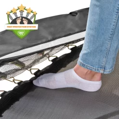 EXIT TOYS EXIT Allure Premium Trampoline ø253cm - Zwart -Speeltoestellen exit allure premium trampoline o253cm zwart 2