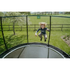 EXIT TOYS EXIT Allure Premium Trampoline ø427cm - Zwart -Speeltoestellen exit allure premium trampoline o427cm zwart 7