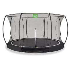 EXIT TOYS EXIT Black Edition Inground Trampoline ø427cm - Zwart
