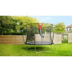 EXIT TOYS EXIT Black Edition Trampoline ø305cm - Zwart -Speeltoestellen exit black edition trampoline o305cm zwart 10