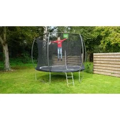 EXIT TOYS EXIT Black Edition Trampoline ø305cm - Zwart -Speeltoestellen exit black edition trampoline o305cm zwart 7