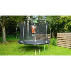 EXIT TOYS EXIT Black Edition Trampoline ø305cm - Zwart -Speeltoestellen exit black edition trampoline o305cm zwart 8