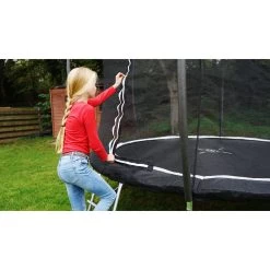 EXIT TOYS EXIT Black Edition Trampoline ø305cm - Zwart -Speeltoestellen exit black edition trampoline o305cm zwart 9