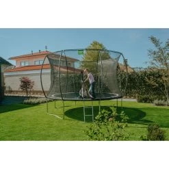EXIT TOYS EXIT Black Edition Trampoline ø427cm - Zwart -Speeltoestellen exit black edition trampoline o427cm zwart 8