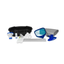 EXIT TOYS EXIT Black Leather Zwembad ø450x122cm Met Zandfilterpomp En Overkapping En Accessoire Set - Zwart -Speeltoestellen exit black leather zwembad o450x122cm met zandfilterpomp en overkapping en accessoire set zwart 9