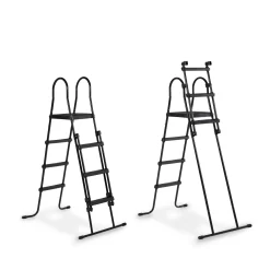 EXIT TOYS EXIT Black Leather Zwembad ø488x122cm Met Zandfilterpomp En Overkapping - Zwart -Speeltoestellen exit black leather zwembad o488x122cm met zandfilterpomp en overkapping zwart 7