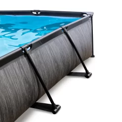 EXIT TOYS EXIT Black Wood Zwembad 220x150x65cm Met Filterpomp En Overkapping - Zwart 15 EXIT TOYS EXIT Black Wood Zwembad 220x150x65cm Met Filterpomp En Overkapping - Zwart -Speeltoestellen exit black wood zwembad 220x150x65cm met filterpomp en overkapping zwart 5