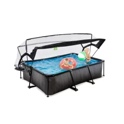 EXIT TOYS EXIT Black Wood Zwembad 220x150x65cm Met Filterpomp En Overkapping - Zwart 17 EXIT TOYS EXIT Black Wood Zwembad 220x150x65cm Met Filterpomp En Overkapping - Zwart -Speeltoestellen exit black wood zwembad 220x150x65cm met filterpomp en overkapping zwart 7