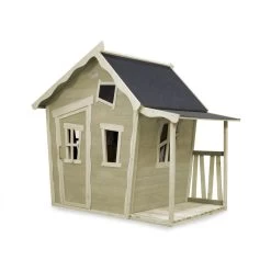 EXIT TOYS EXIT Crooky 150 Houten Speelhuis - Grijsbeige