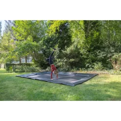 EXIT TOYS EXIT Dynamic Groundlevel Sports Trampoline 305x519cm - Zwart -Speeltoestellen exit dynamic groundlevel sports trampoline 305x519cm zwart 8