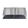 EXIT TOYS EXIT Dynamic Groundlevel Trampoline 275x458cm Met Veiligheidsnet - Zwart