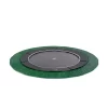EXIT TOYS EXIT Dynamic Groundlevel Trampoline ø366cm Met Freezone Veiligheidstegels - Zwart