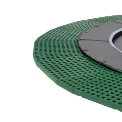 EXIT TOYS EXIT Dynamic Groundlevel Trampoline ø427cm Met Freezone Veiligheidstegels - Zwart -Speeltoestellen exit dynamic groundlevel trampoline o427cm met freezone veiligheidstegels zwart 3