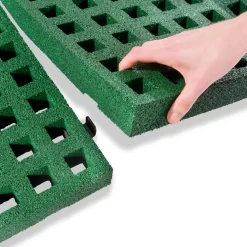 EXIT TOYS EXIT Dynamic Groundlevel Trampoline ø427cm Met Freezone Veiligheidstegels - Zwart -Speeltoestellen exit dynamic groundlevel trampoline o427cm met freezone veiligheidstegels zwart 4