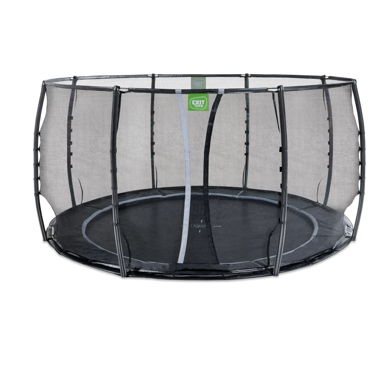 EXIT TOYS EXIT Dynamic Groundlevel Trampoline ø427cm Met Veiligheidsnet - Zwart 1 EXIT TOYS EXIT Dynamic Groundlevel Trampoline ø427cm Met Veiligheidsnet - Zwart