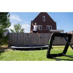 EXIT TOYS EXIT Elegant Inground Sports Trampoline ø366cm - Zwart -Speeltoestellen exit elegant inground sports trampoline o366cm zwart 6