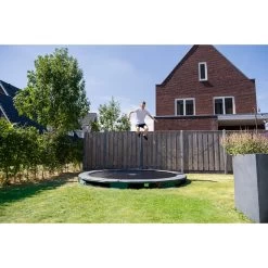 EXIT TOYS EXIT Elegant Inground Sports Trampoline ø427cm - Groen -Speeltoestellen exit elegant inground sports trampoline o427cm groen 5