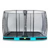 EXIT TOYS EXIT Elegant Inground Trampoline 244x427cm Met Economy Veiligheidsnet - Blauw