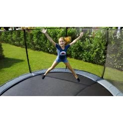 EXIT TOYS EXIT Elegant Inground Trampoline ø305cm Met Economy Veiligheidsnet - Blauw -Speeltoestellen exit elegant inground trampoline o305cm met economy veiligheidsnet blauw 11