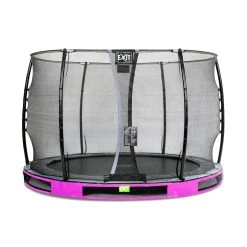 EXIT TOYS EXIT Elegant Inground Trampoline ø305cm Met Economy Veiligheidsnet - Paars