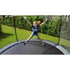 EXIT TOYS EXIT Elegant Inground Trampoline ø305cm Met Economy Veiligheidsnet - Zwart -Speeltoestellen exit elegant inground trampoline o305cm met economy veiligheidsnet zwart 10