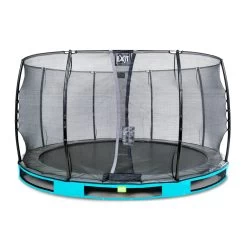 EXIT TOYS EXIT Elegant Inground Trampoline ø366cm Met Economy Veiligheidsnet - Blauw