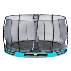 EXIT TOYS EXIT Elegant Inground Trampoline ø427cm Met Economy Veiligheidsnet - Blauw