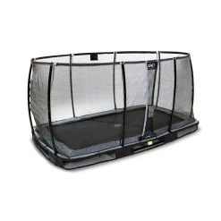 Speeltoestellen -Speeltoestellen exit elegant premium inground trampoline 244x427cm met deluxe veiligheidsnet zwart 1