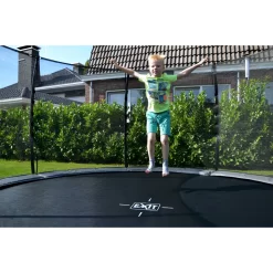 EXIT TOYS EXIT Elegant Premium Inground Trampoline ø305cm Met Deluxe Veiligheidsnet - Groen -Speeltoestellen exit elegant premium inground trampoline o305cm met deluxe veiligheidsnet groen 11