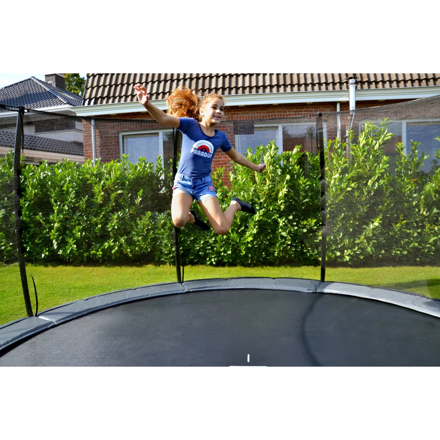 EXIT TOYS EXIT Elegant Premium Inground Trampoline ø305cm Met Deluxe Veiligheidsnet - Paars 13 EXIT TOYS EXIT Elegant Premium Inground Trampoline ø305cm Met Deluxe Veiligheidsnet - Paars - Afbeelding 13