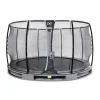 EXIT TOYS EXIT Elegant Premium Inground Trampoline ø366cm Met Deluxe Veiligheidsnet - Grijs