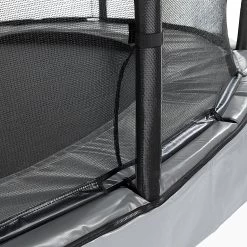 EXIT TOYS EXIT Elegant Premium Inground Trampoline ø427cm Met Deluxe Veiligheidsnet - Grijs -Speeltoestellen exit elegant premium inground trampoline o427cm met deluxe veiligheidsnet grijs 8
