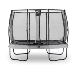 EXIT TOYS EXIT Elegant Premium Trampoline 214x366cm Met Deluxe Veiligheidsnet - Grijs
