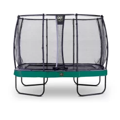 EXIT TOYS EXIT Elegant Premium Trampoline 214x366cm Met Deluxe Veiligheidsnet - Groen