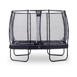 EXIT TOYS EXIT Elegant Premium Trampoline 214x366cm Met Deluxe Veiligheidsnet - Zwart