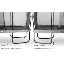 EXIT TOYS EXIT Elegant Premium Trampoline 244x427cm Met Deluxe Veiligheidsnet - Grijs 16 EXIT TOYS EXIT Elegant Premium Trampoline 244x427cm Met Deluxe Veiligheidsnet - Grijs -Speeltoestellen exit elegant premium trampoline 244x427cm met deluxe veiligheidsnet grijs 3