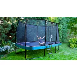 EXIT TOYS EXIT Elegant Premium Trampoline 244x427cm Met Deluxe Veiligheidsnet - Paars -Speeltoestellen exit elegant premium trampoline 244x427cm met deluxe veiligheidsnet paars 10