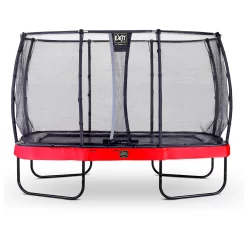 EXIT TOYS EXIT Elegant Premium Trampoline 244x427cm Met Deluxe Veiligheidsnet - Rood