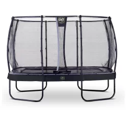 EXIT TOYS EXIT Elegant Premium Trampoline 244x427cm Met Deluxe Veiligheidsnet - Zwart