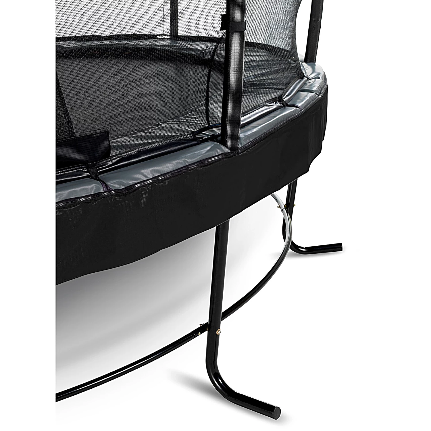 EXIT TOYS EXIT Elegant Premium Trampoline ø253cm Met Deluxe Veiligheidsnet - Zwart 3 EXIT TOYS EXIT Elegant Premium Trampoline ø253cm Met Deluxe Veiligheidsnet - Zwart - Afbeelding 3