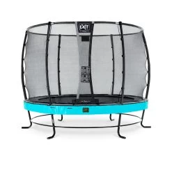 Speeltoestellen 17 EXIT TOYS EXIT Elegant Premium Trampoline ø305cm Met Deluxe Veiligheidsnet - Blauw