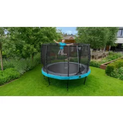 EXIT TOYS EXIT Elegant Premium Trampoline ø366cm Met Deluxe Veiligheidsnet - Blauw -Speeltoestellen exit elegant premium trampoline o366cm met deluxe veiligheidsnet blauw 12