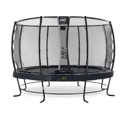EXIT TOYS EXIT Elegant Premium Trampoline ø366cm Met Deluxe Veiligheidsnet - Zwart